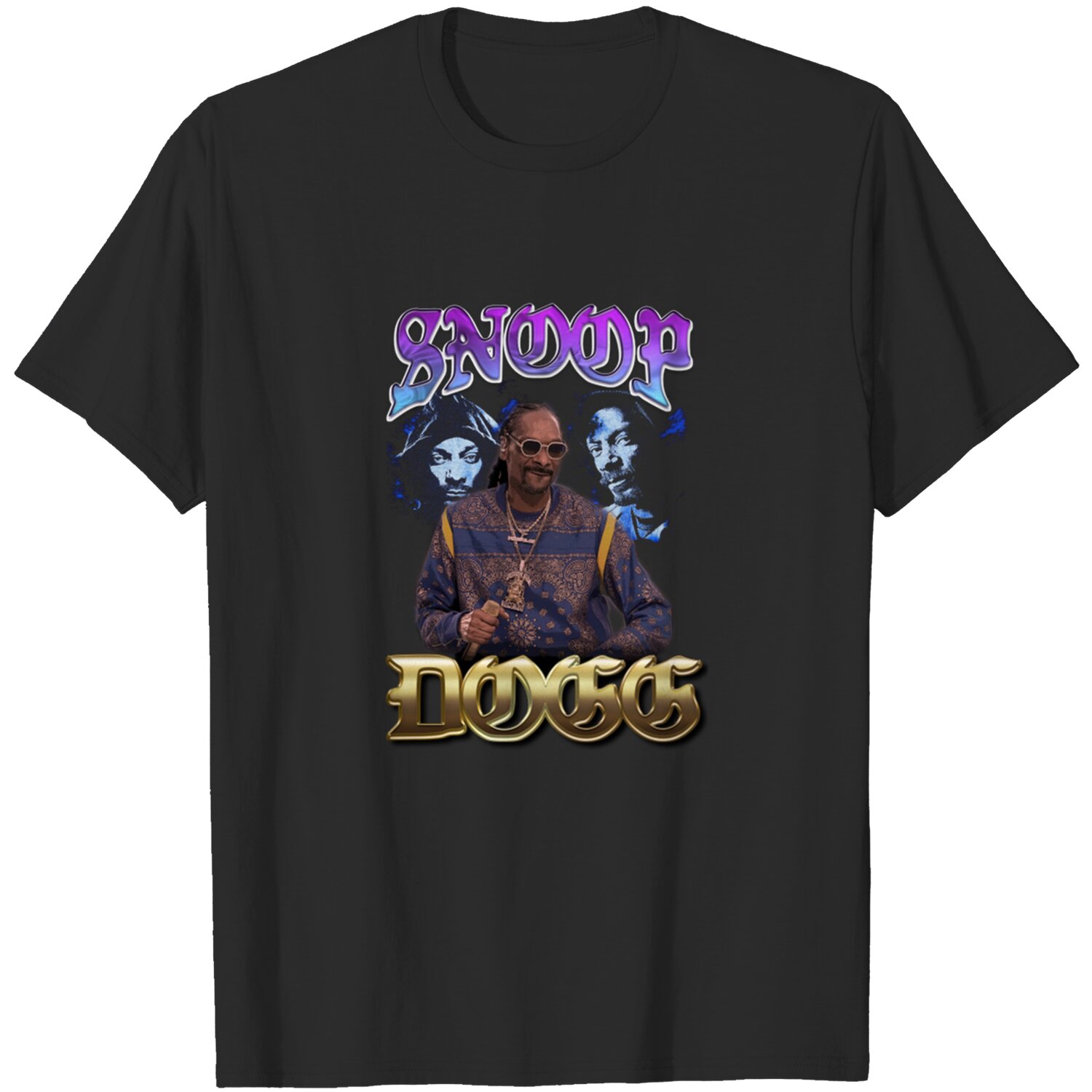 Bootleg Snoop Dogg Graphic Tee DZT
