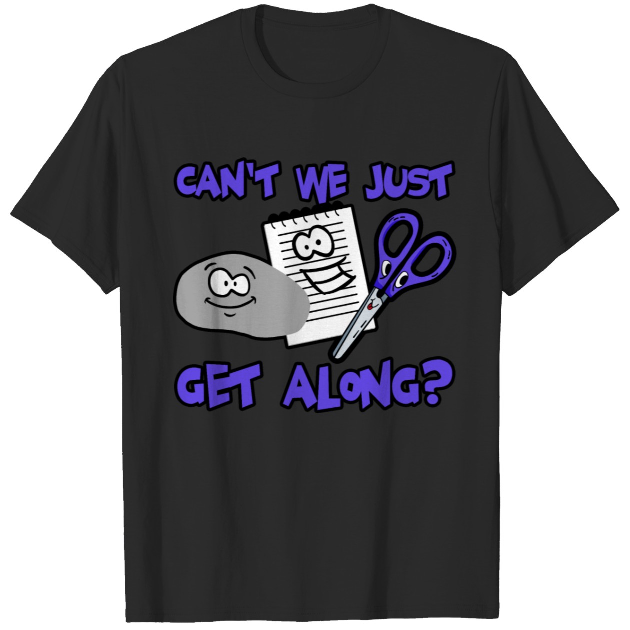 Can’t We All Just Get Along 2 Graphic Tee DZT01