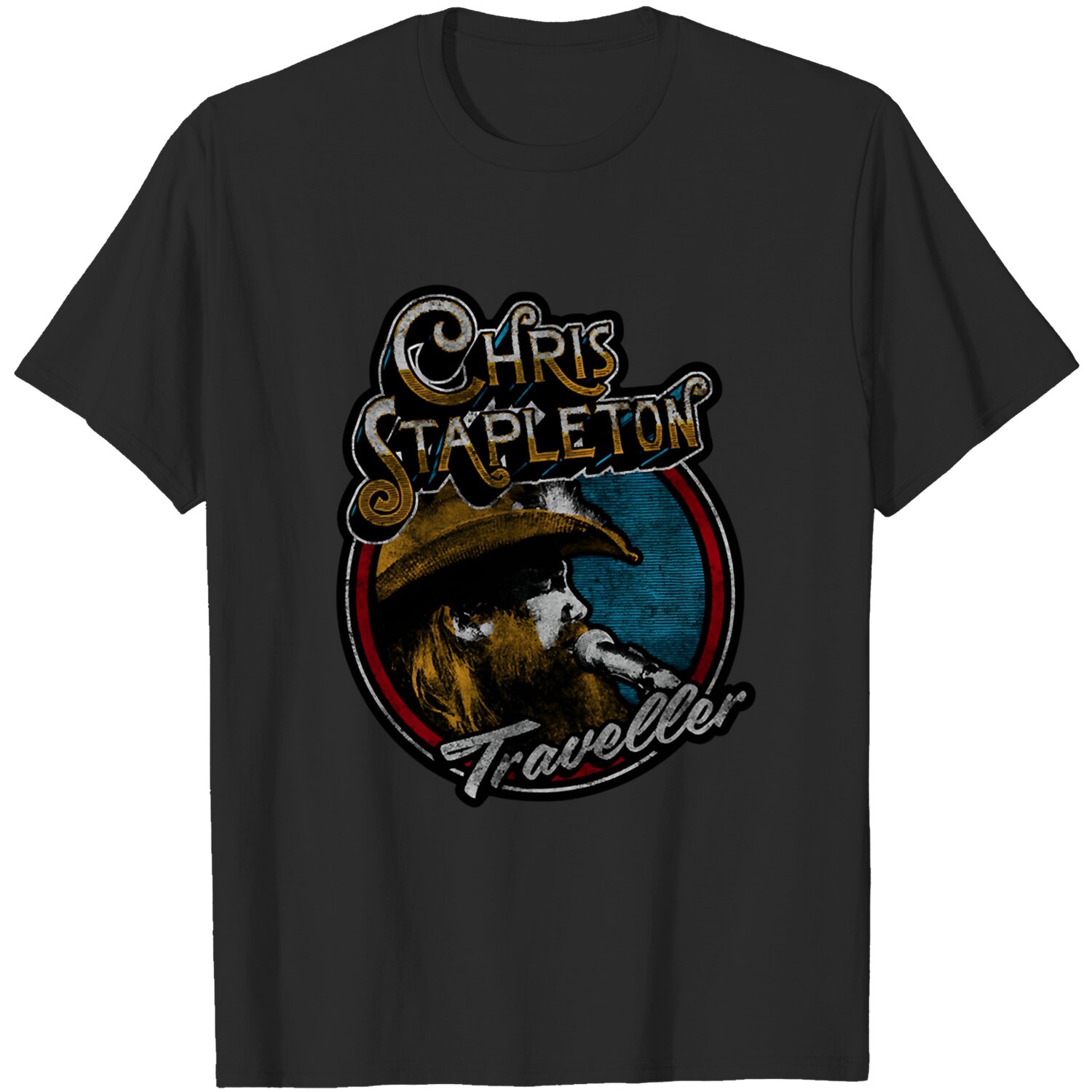 Chris Stapleton Smooth As Tennessee Whiskey Funny Graphic Tee DZT