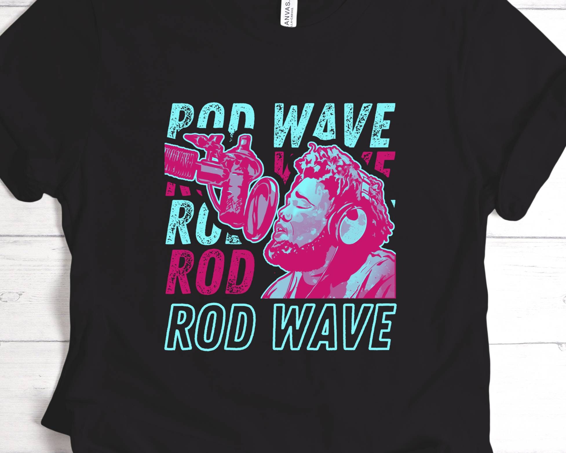 Cute Retro Rod Wave T-Shirt DZT