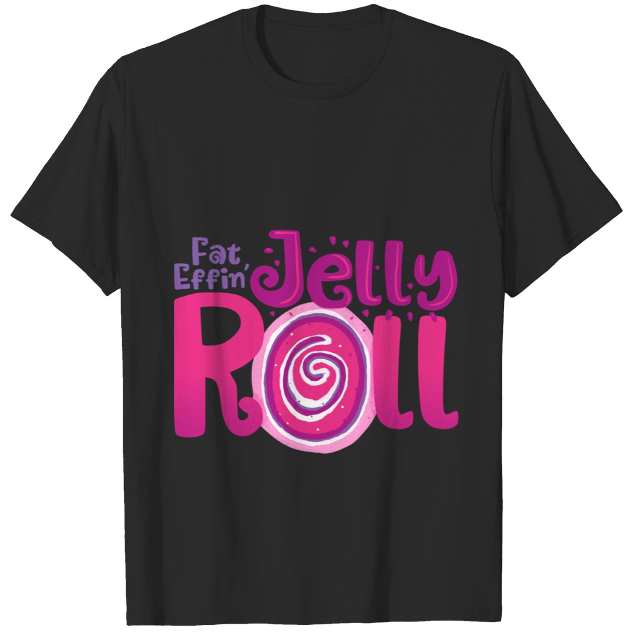 Fat Effins Jelly Roll Graphic Tee DZT