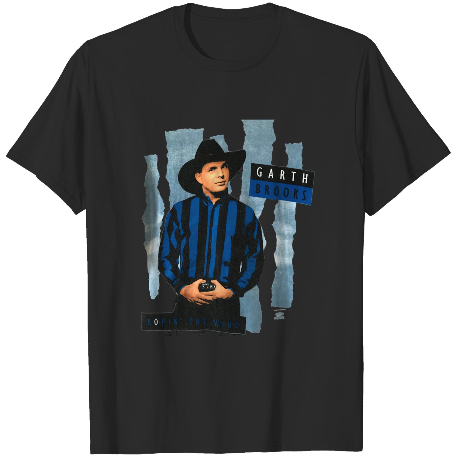 Garth Brooks World Tour 1991 Vintage T-Shirt DZT