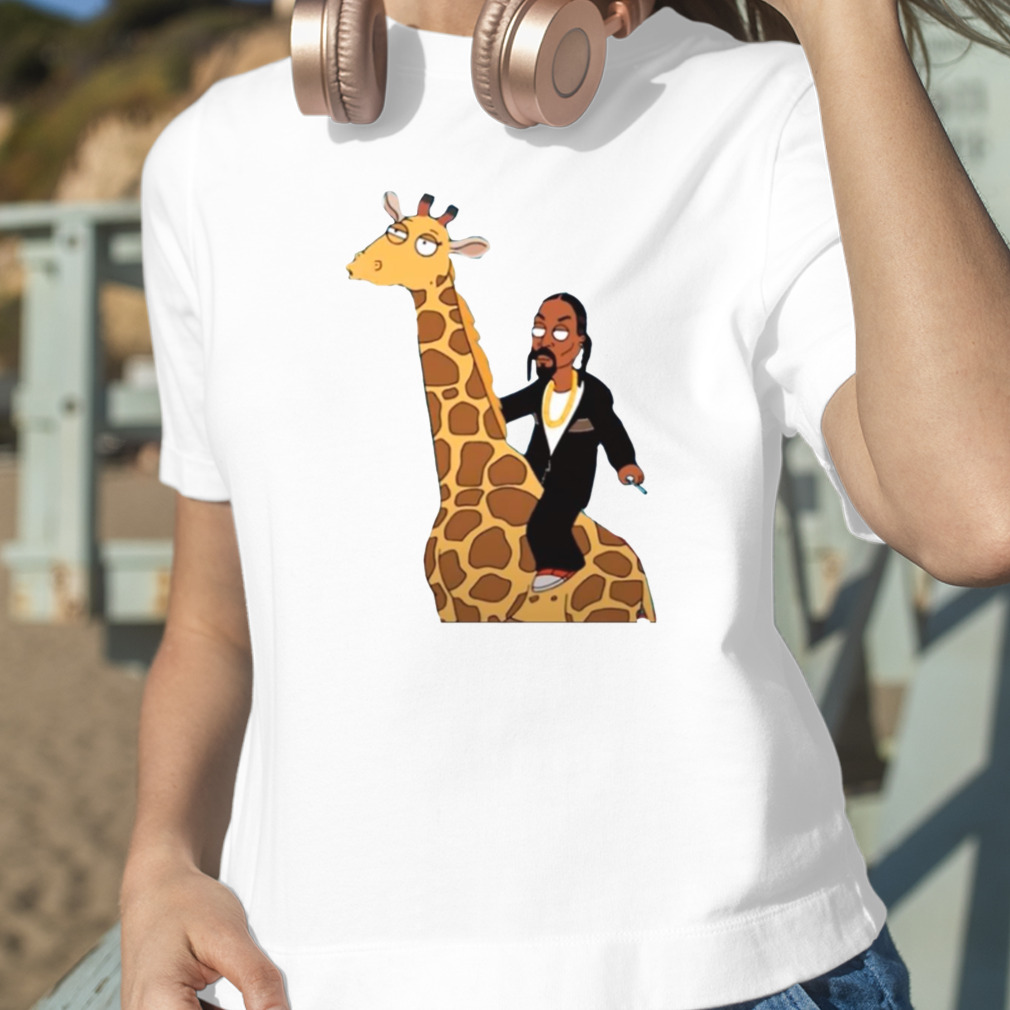 Giraffe Cartoon Snoop Dogg Tee DZT