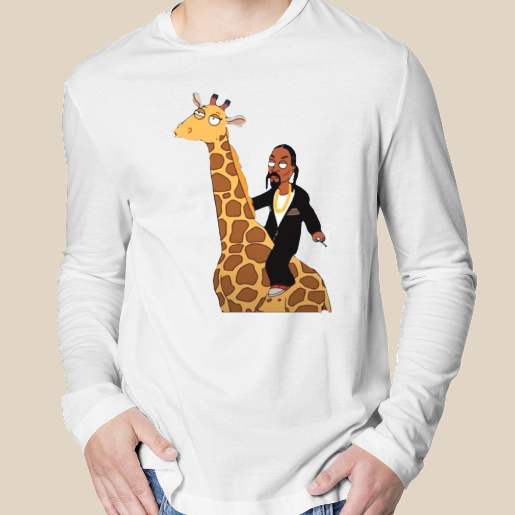Giraffe Cartoon Snoop Dogg Tee DZT