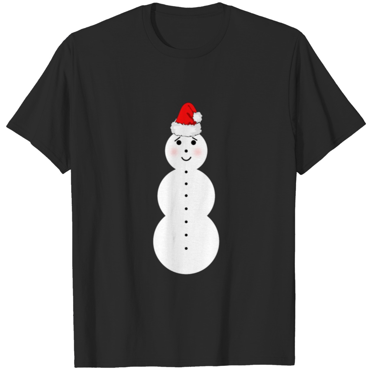Happy Jeezy Snowman Christmas T-Shirt DZT