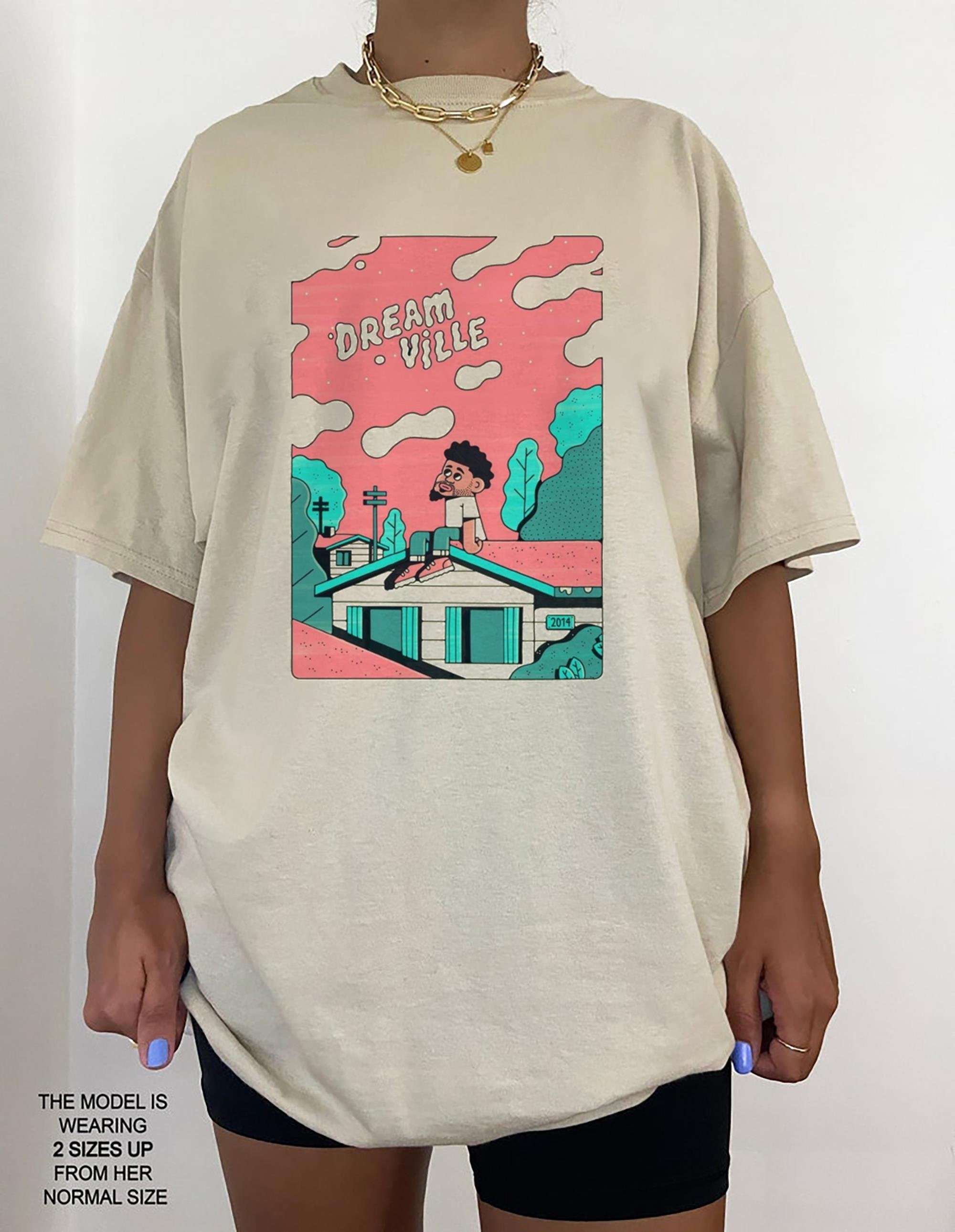 J Cole Dreamville Logo T-Shirt DZT