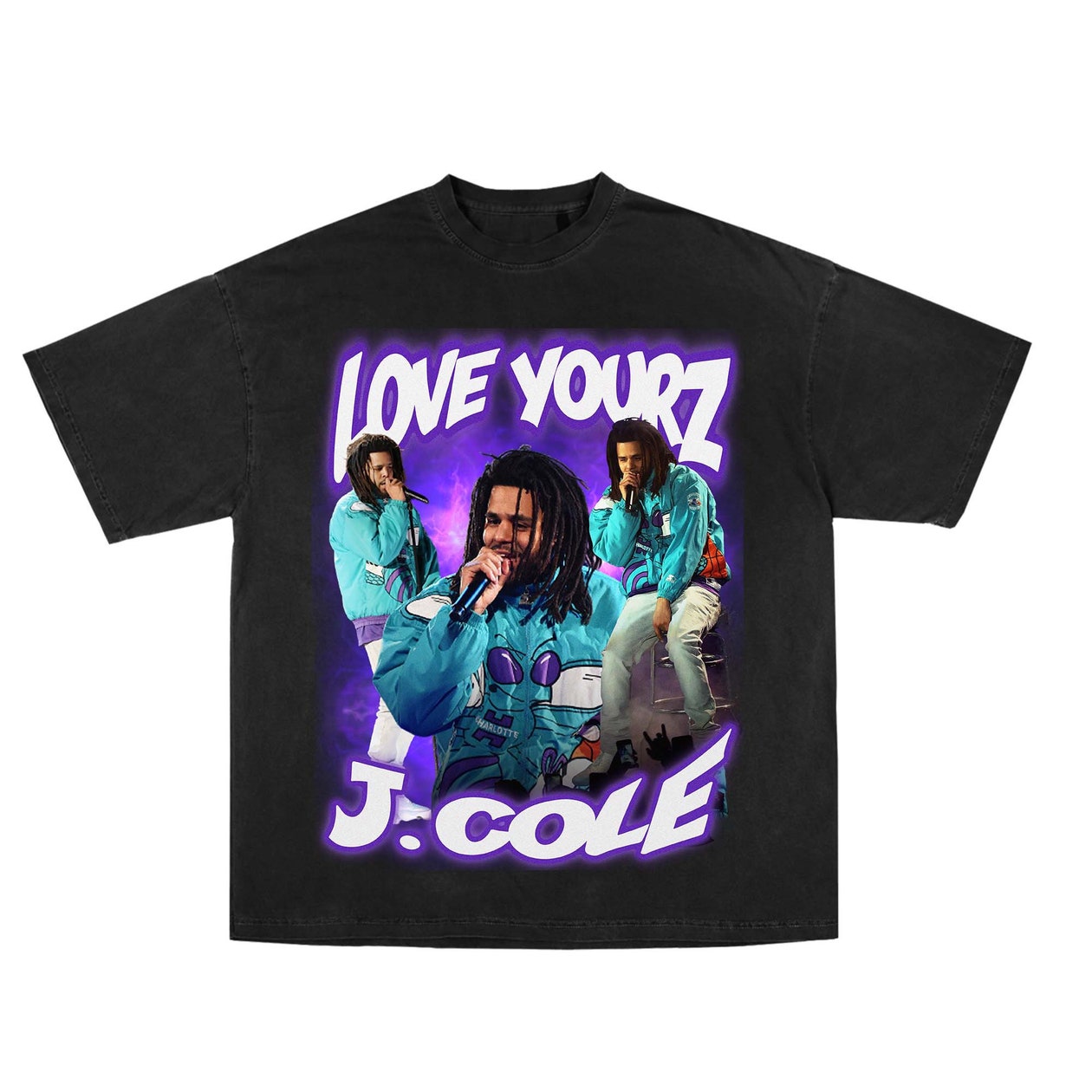 J Cole Graphic Design T-Shirt DZT