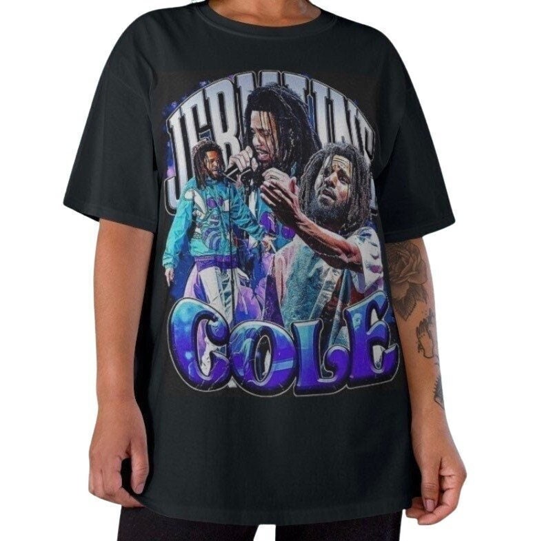 J Cole Rap Lyrics T-Shirt DZT