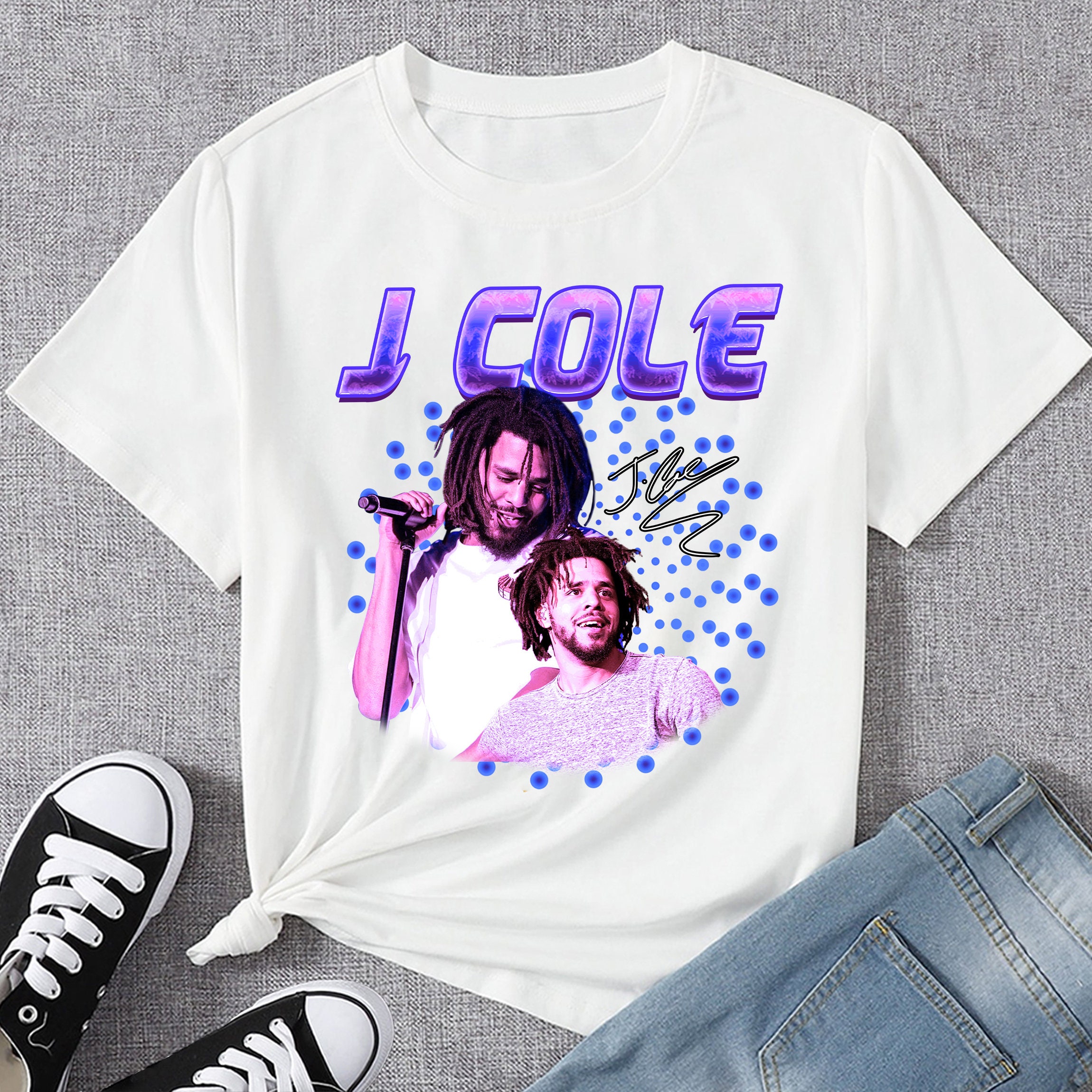 J Cole Vintage Band T-Shirt DZT