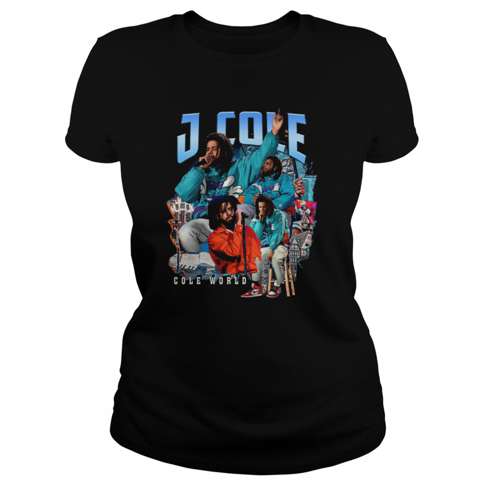 J. Cole Crooked Smile Graphic Tee DZT