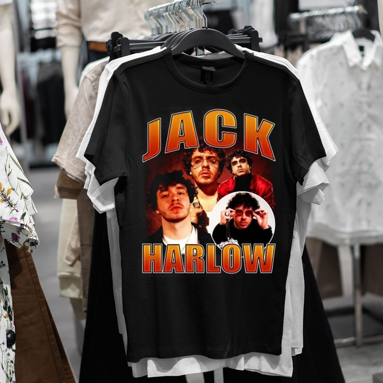 Jack Harlow Rapper Tour T-Shirt DZT