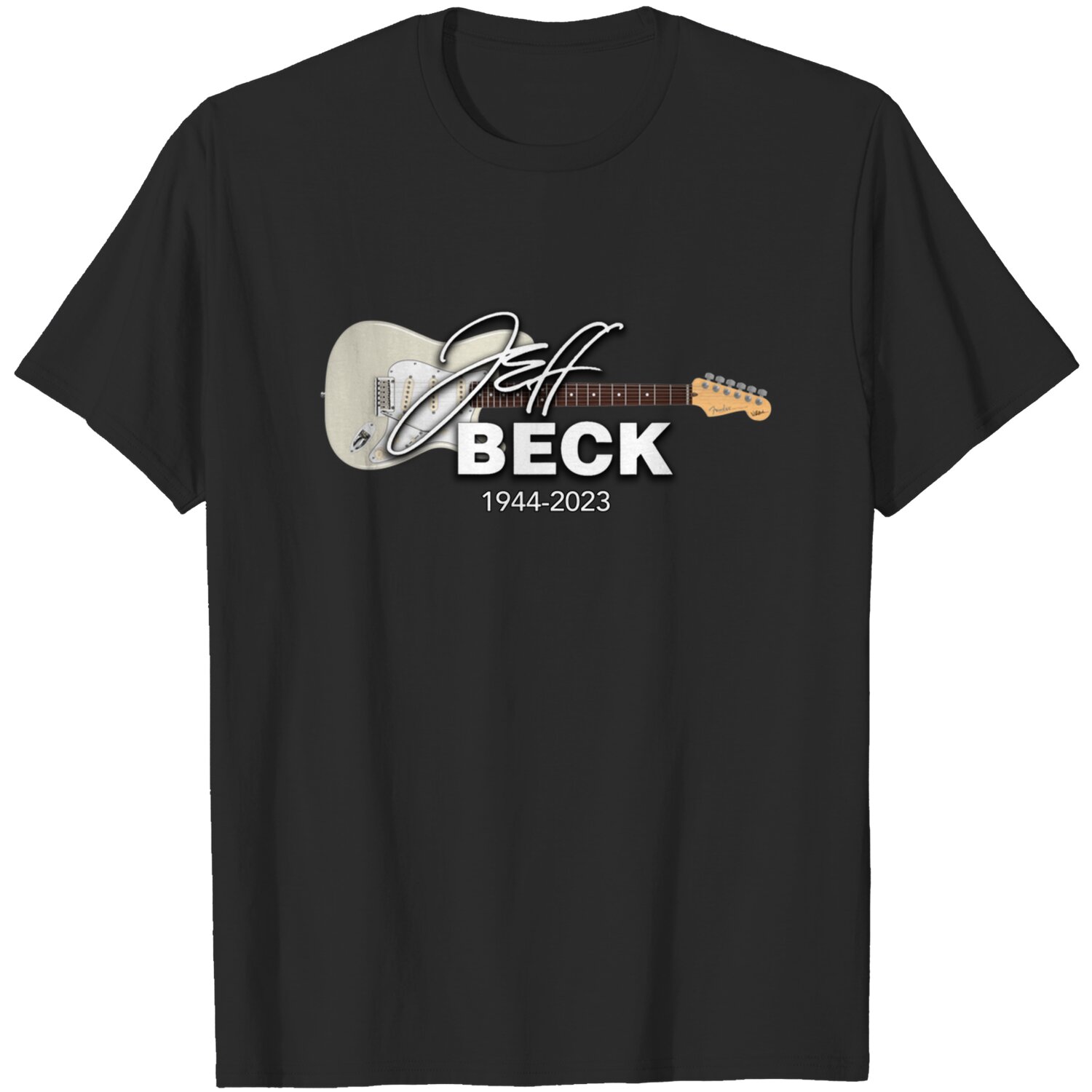Jeff Beck Legends Never Die Graphic Tee DZT
