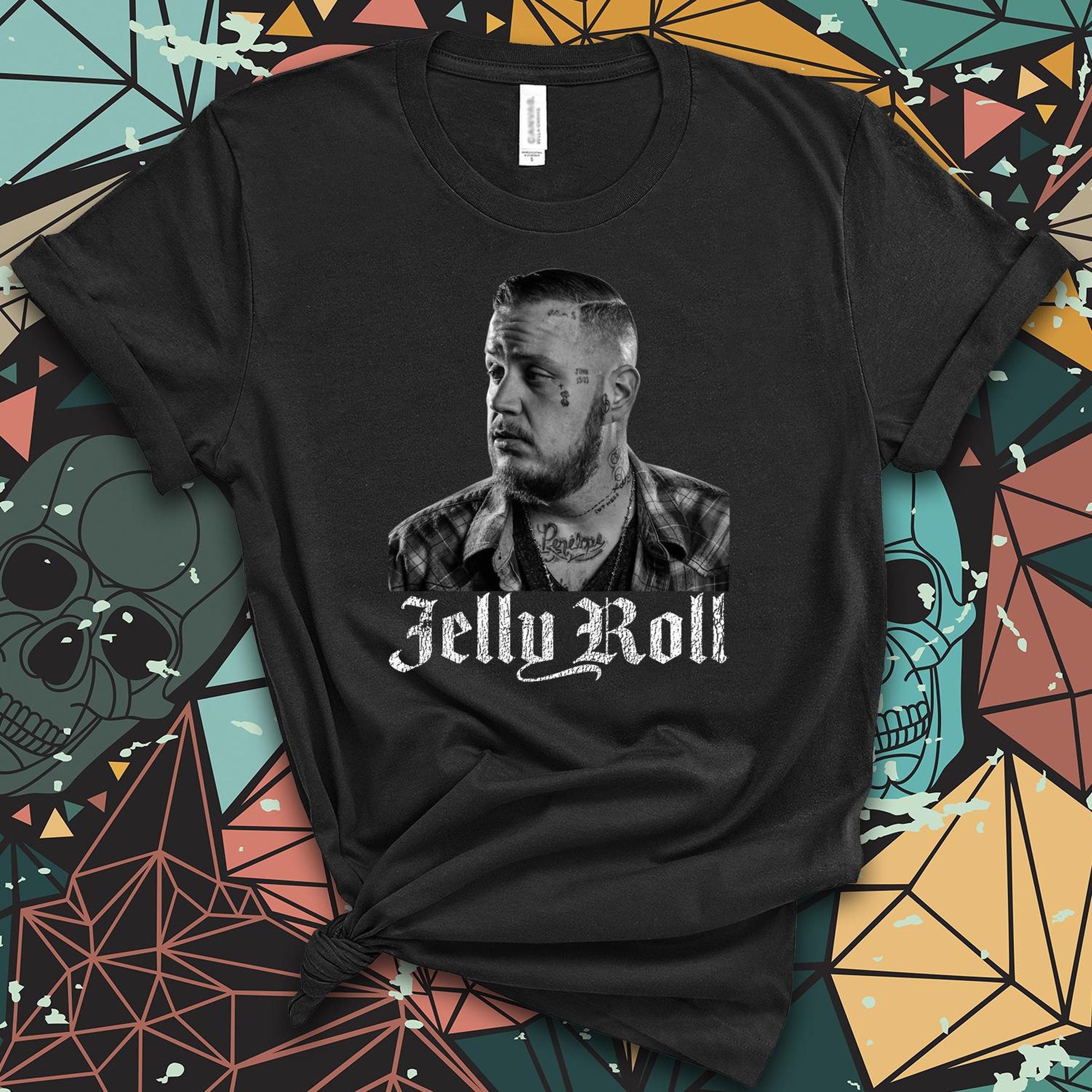 Jelly Roll Concert Graphic Tee DZT03