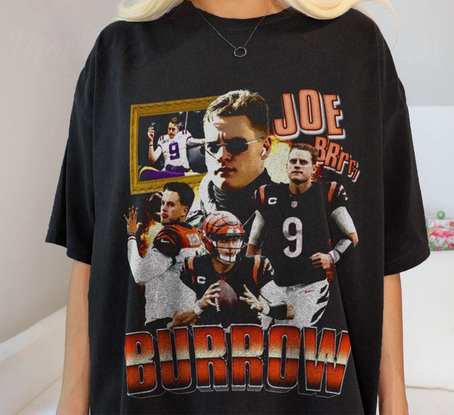Joe Burrow Bengals 90S Vintage Shirt Joe Shiesty Cincinnati Shirt 85989102