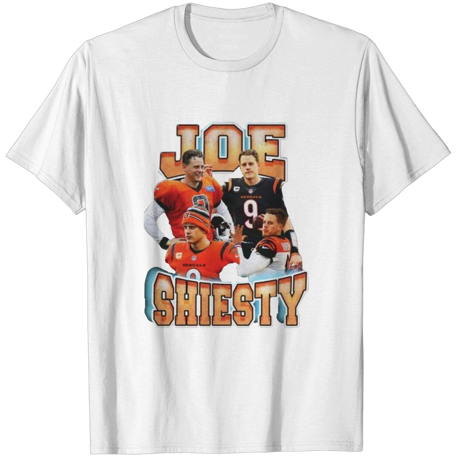 Joe Burrow Joe Shiesty Bengals T-Shirt DZT