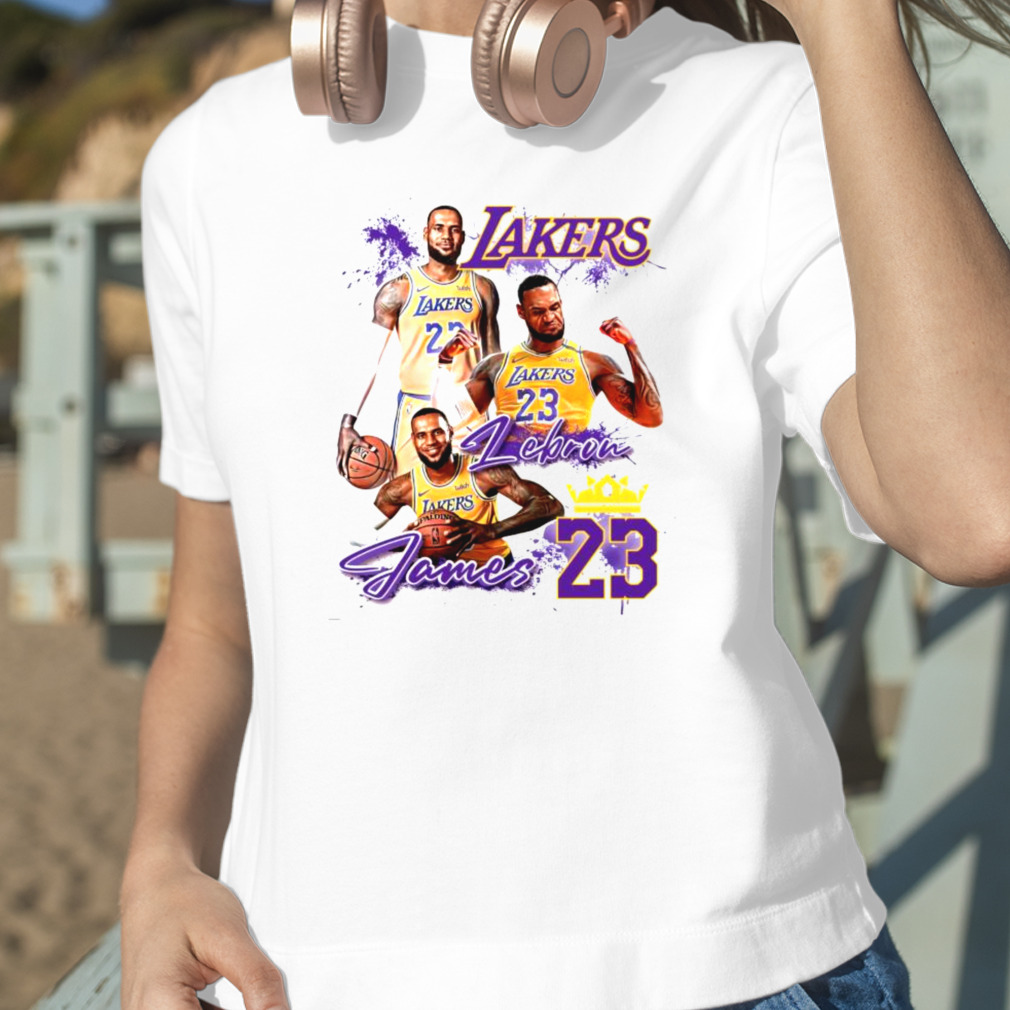 Lebron James Lakers Leading Scorer Graphic Tee DZT