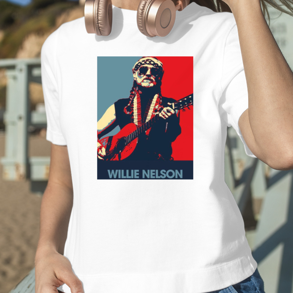 Legend Willie Nelson Hope Art ShirtDZT