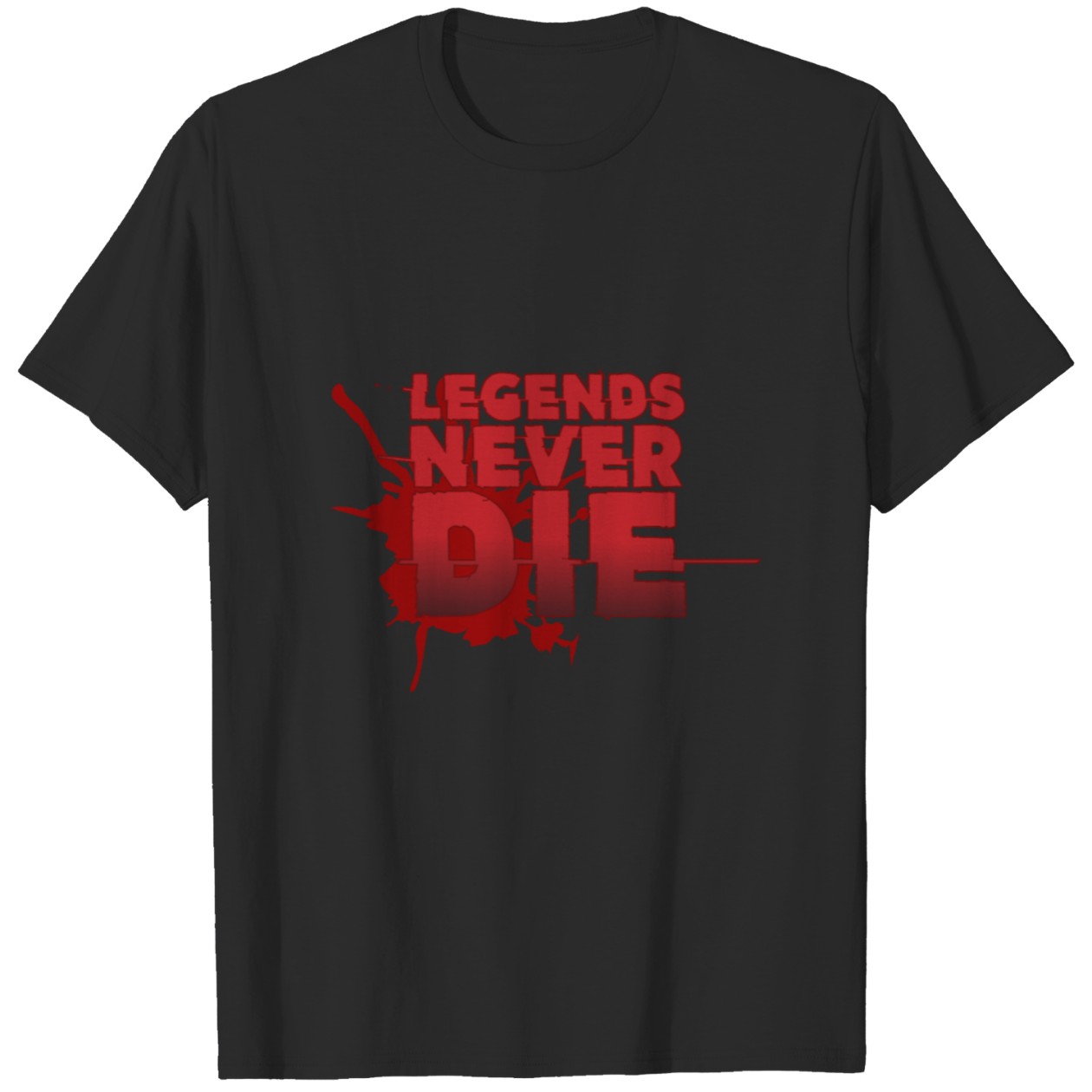 Legends Never Die Graphic Tee DZT03