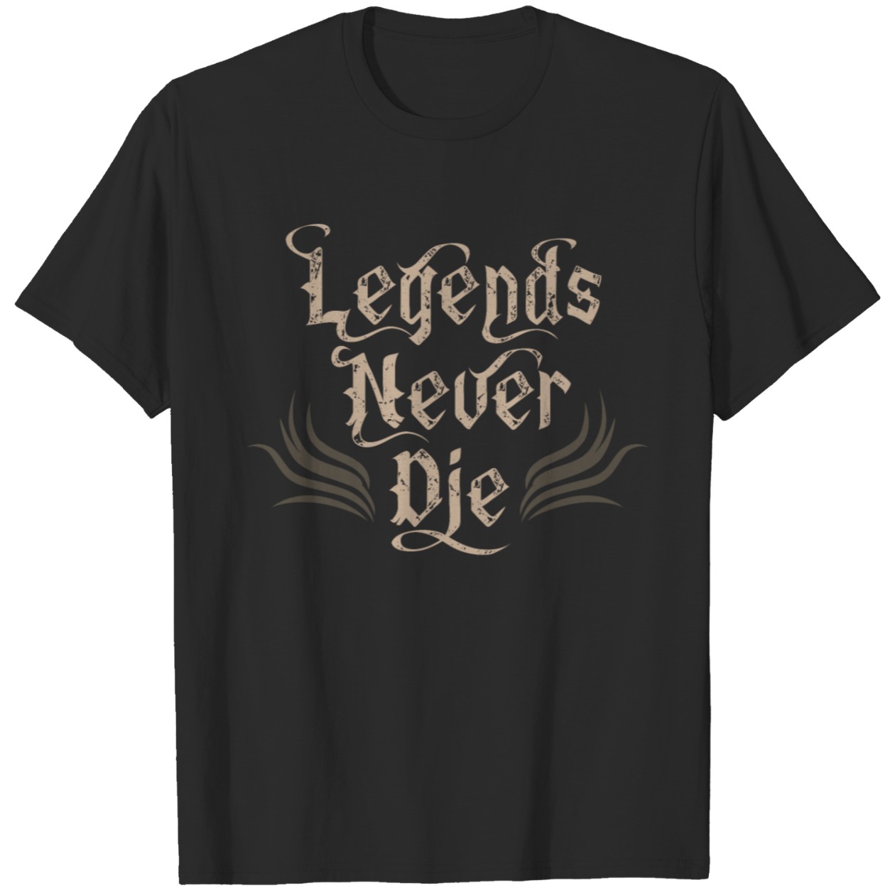 Legends Never Die Graphic Tee DZT18