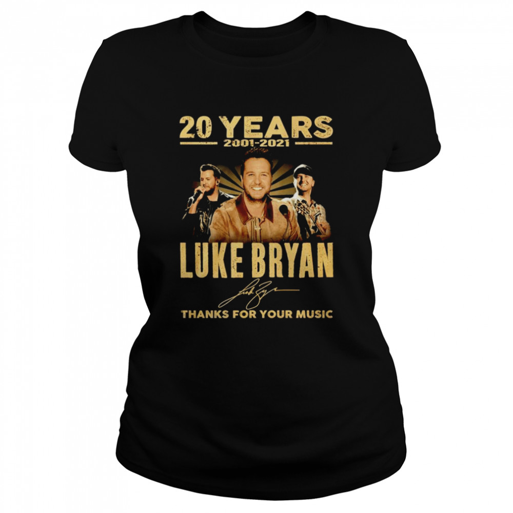 Luke Bryan 20 Years Tee DZT