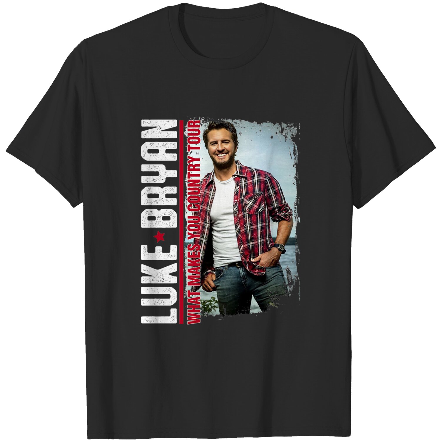 Luke Bryan What Makes You Country Tour Graphic Tee DZT