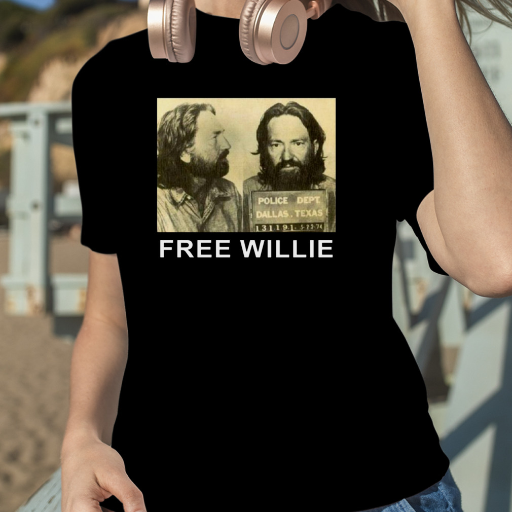 Mugshot Free Willie Willie Nelson ShirtDZT