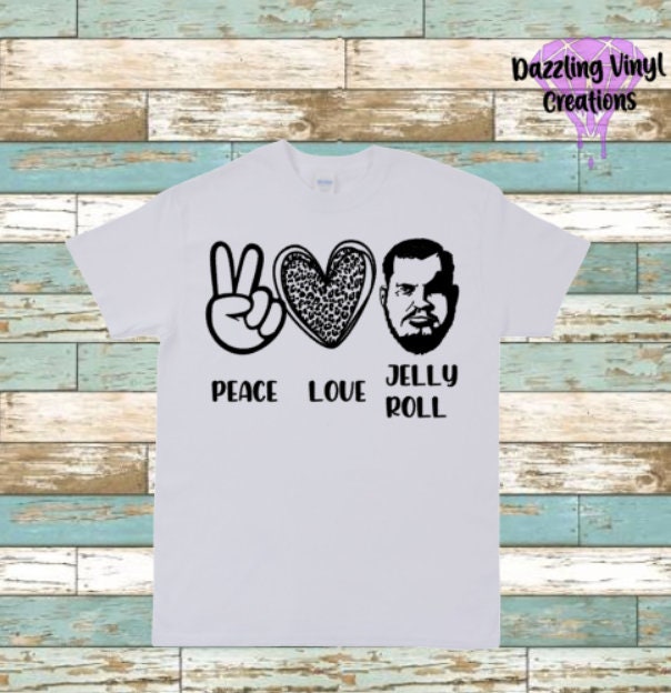 Peace Love Jelly Roll Graphic Tee DZT