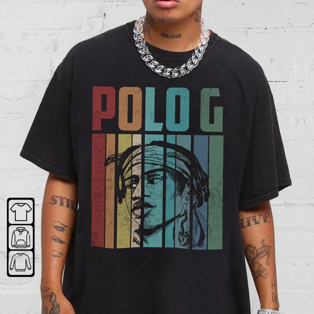 Polo G Retro Hip Hop Graphic Tee DZT