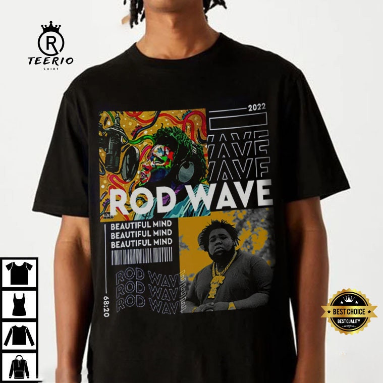 Rod Wave Beautiful Mind Crewneck Sweatshirt DZT