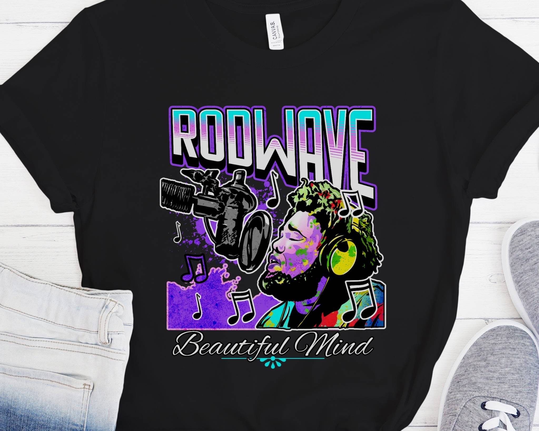 Rod Wave Beautiful Mind Tour 2022 T-Shirt DZT