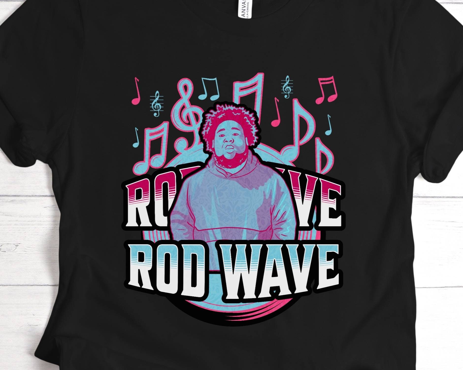Rod Wave Retro Tee Fan Gift T-Shirt DZT