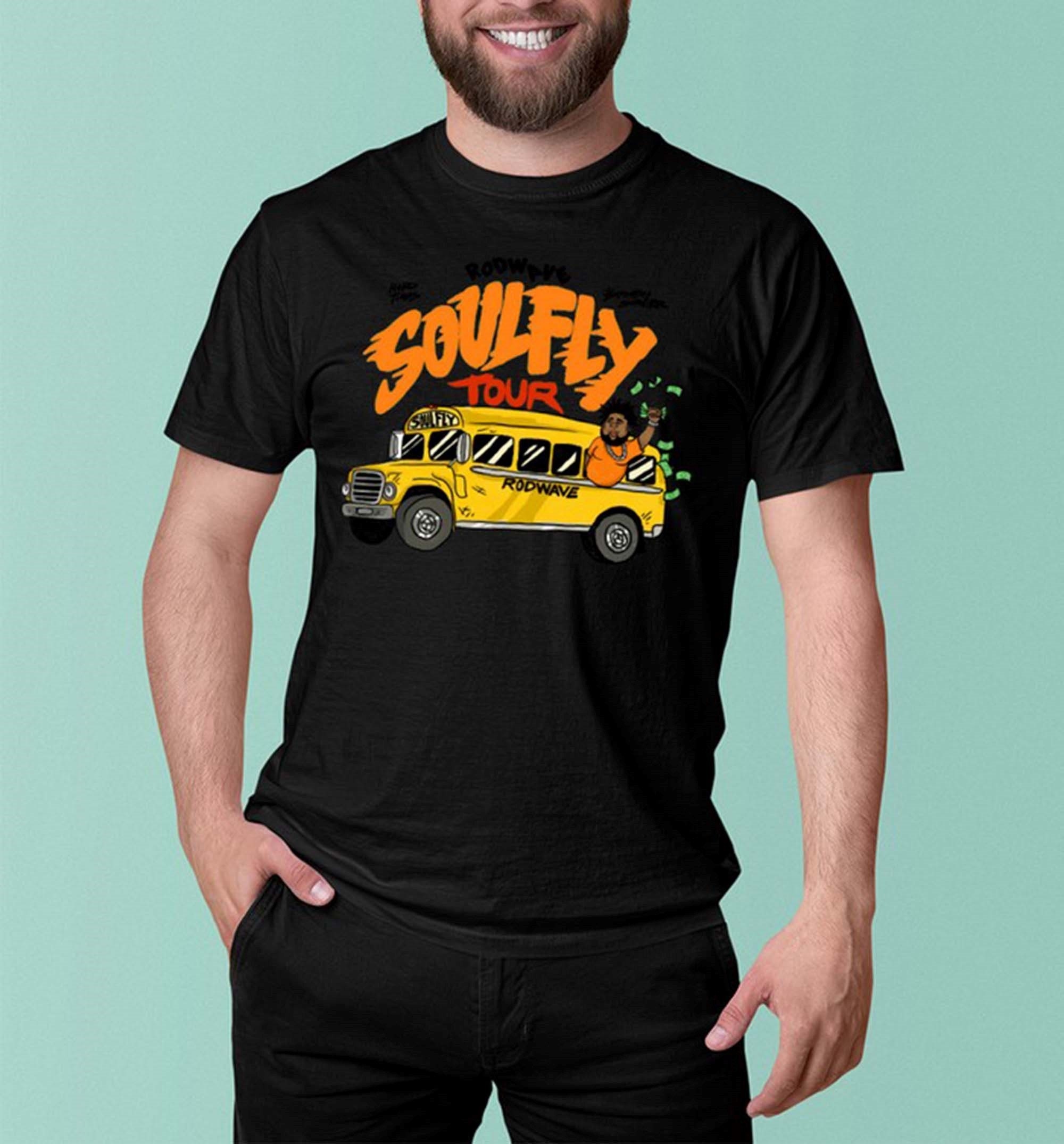 Rod Wave Soulfly Tour Bus T-Shirt DZT