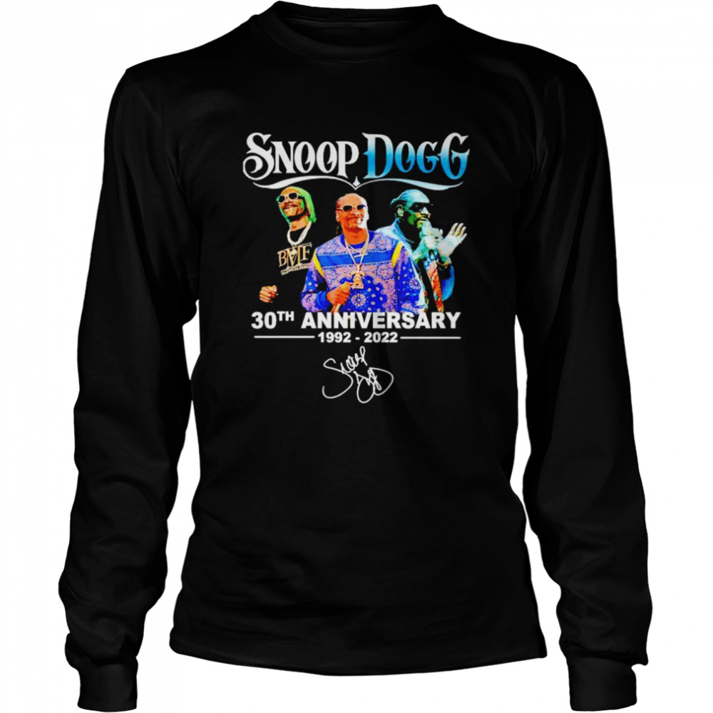Snoop Dogg 30th Anniversary Signature Graphic Tee DZT