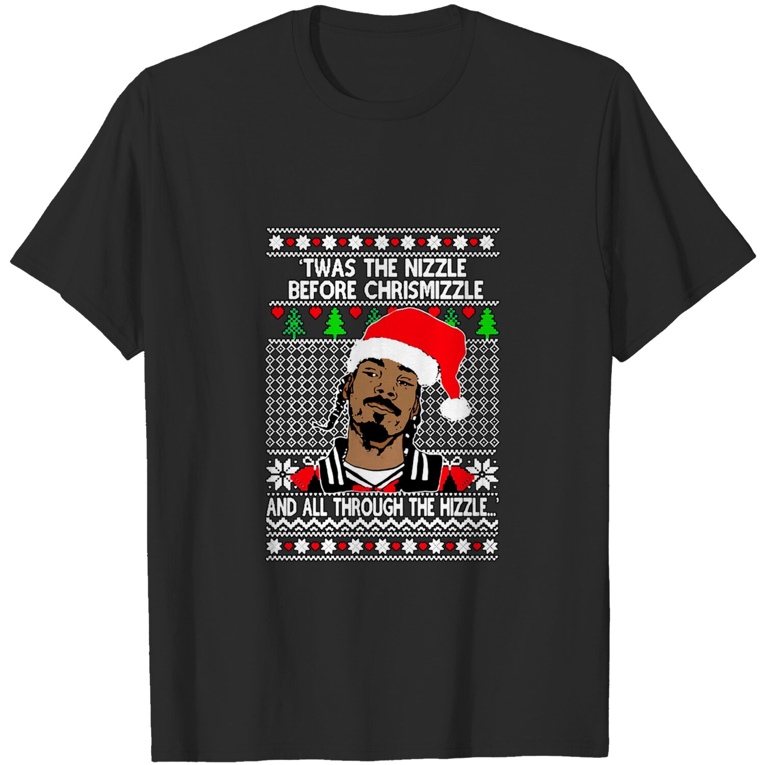 Snoop Dogg Christmas Graphic Tee DZT02
