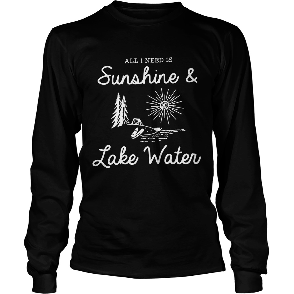 Sunshine and Lake Water Tee DZT