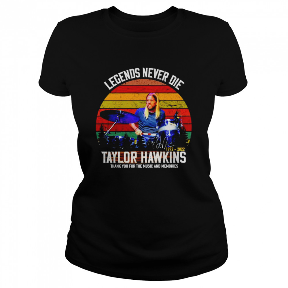Taylor Hawkins Legends Never Die Tee DZT