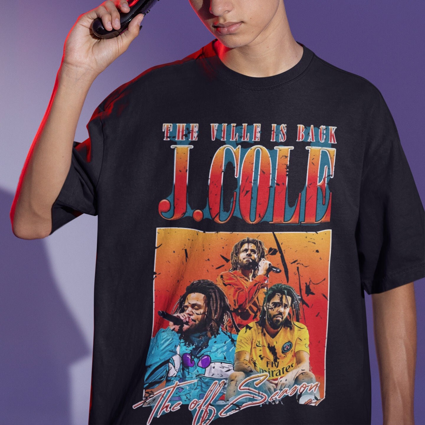 Vintage J Cole Album T-Shirt DZT