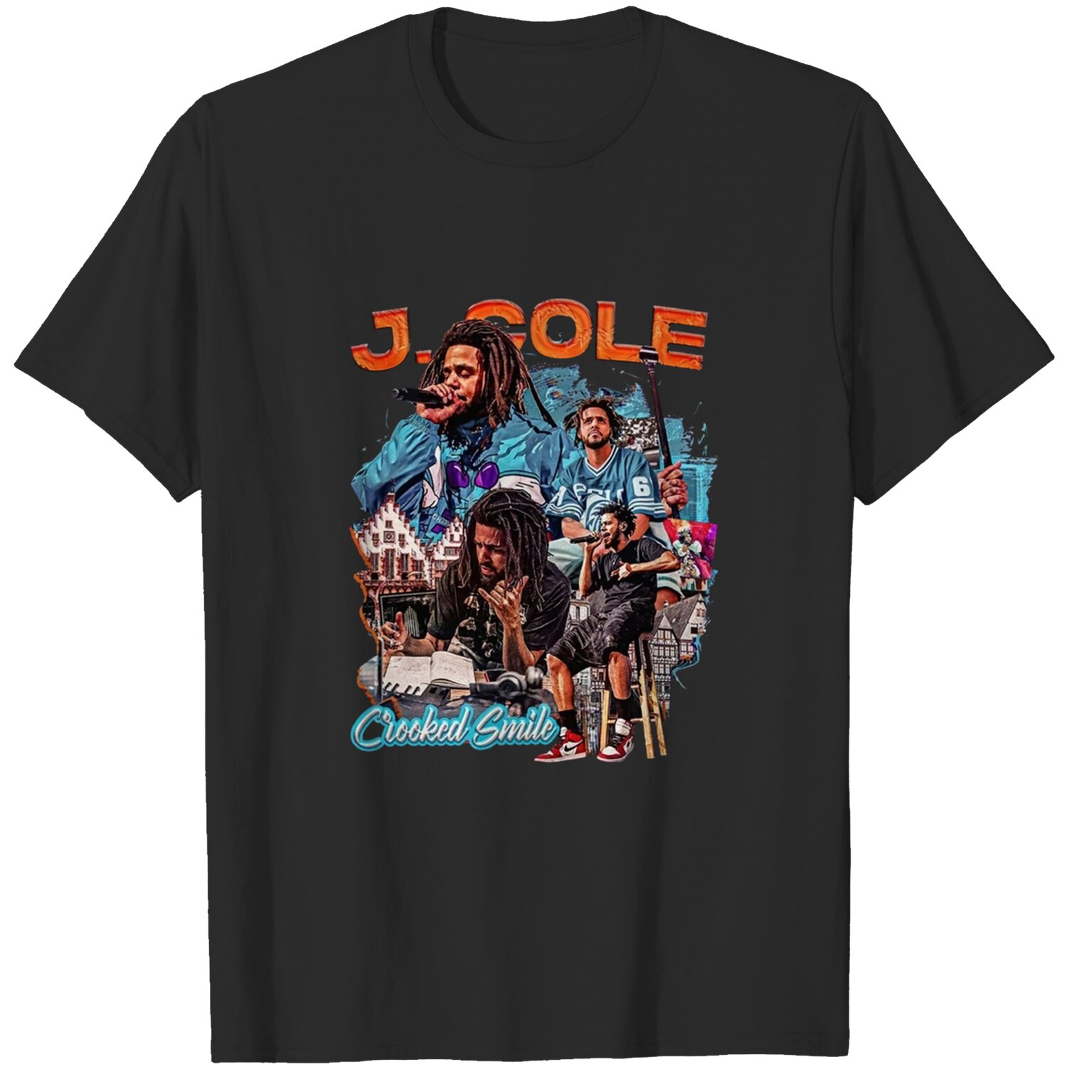 Vintage J Cole Rapper Graphic Tee DZT