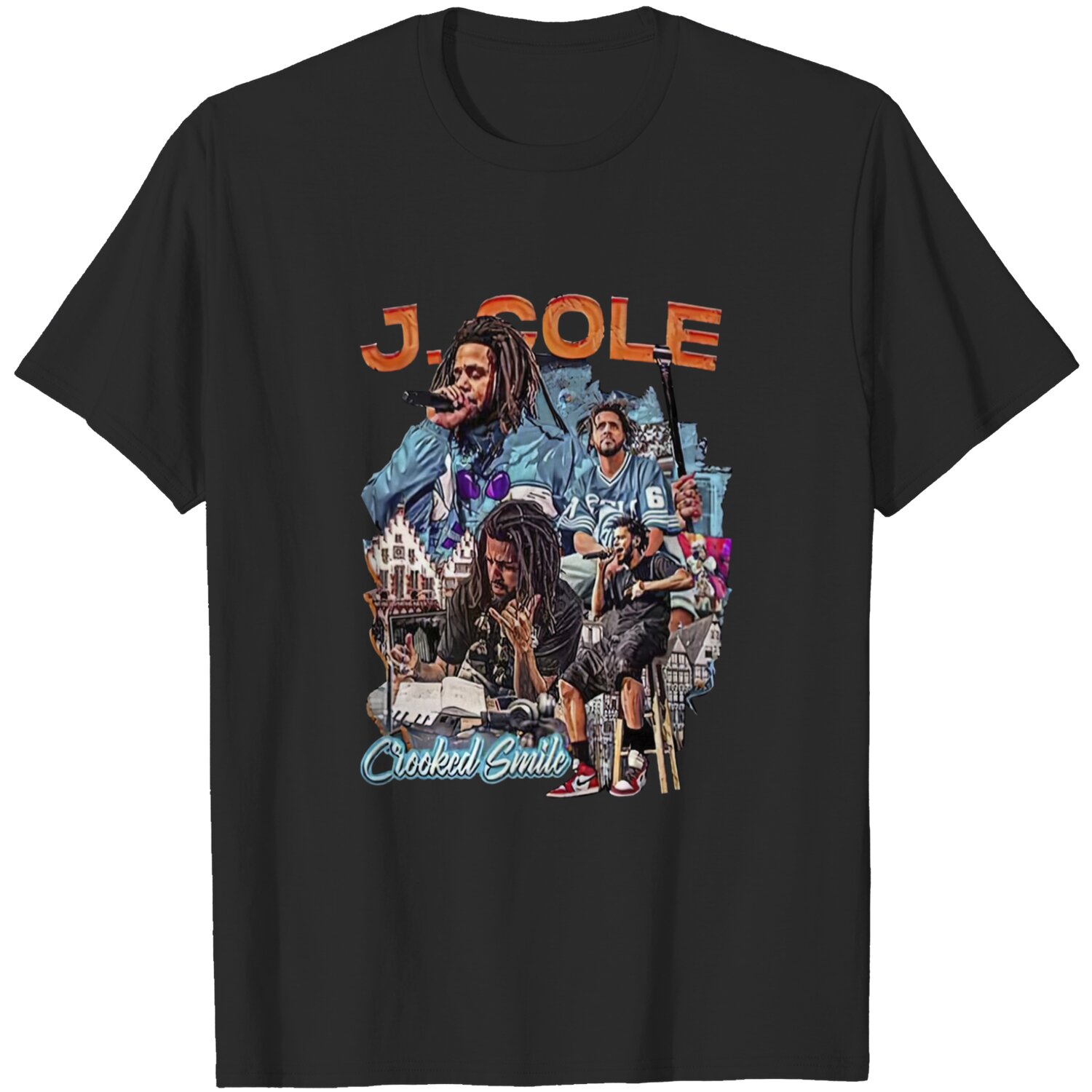 Vintage J Cole Rapper T-Shirt DZT01