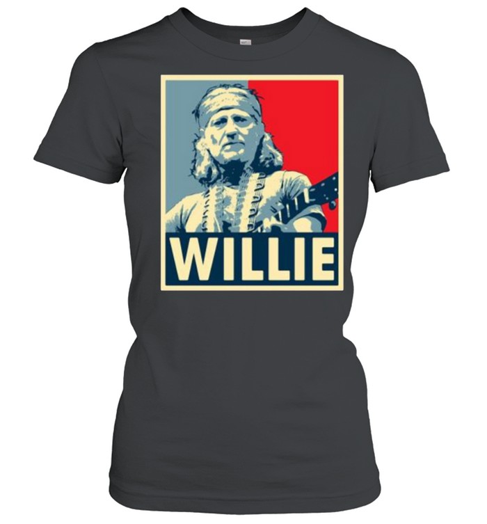 Willie Nelson Retro Music Legend Graphic Tee DZT