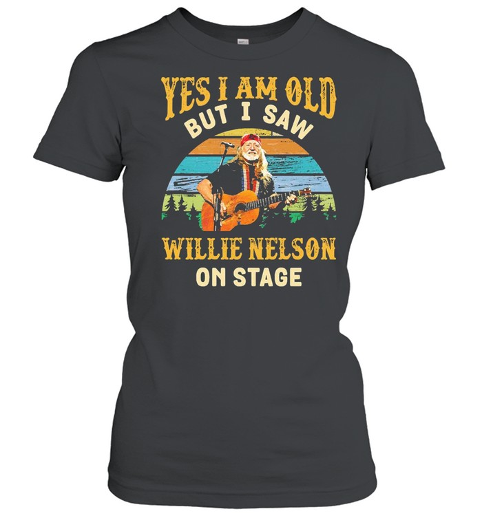 Willie Nelson Vintage Concert Graphic Tee DZT